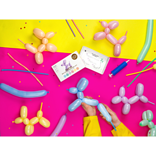 Modellerings Ballongkit Pastel