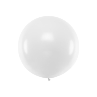 Stor Rund Ballong Vit