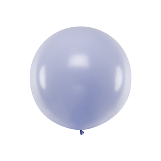 Jätteballong Pastell Ljuslila