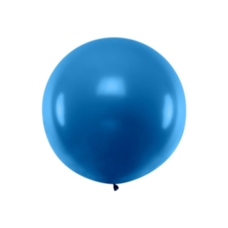 Stor Rund Ballong Marinblå