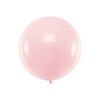Gigantisk Ballong Pastel Blekrosa