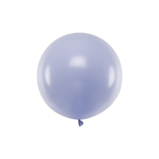 Stor Rund Ballong Ljuslila