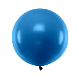 Rund Ballong Blå 60 cm