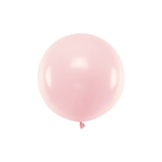 Stor Rund Ballong Ljusrosa