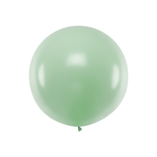 Stor Rund Ballong Pistachio