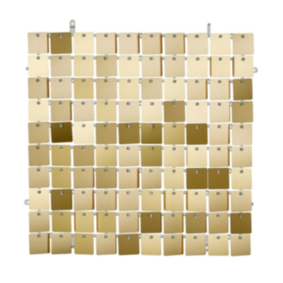 Väggpanel Matt Guld