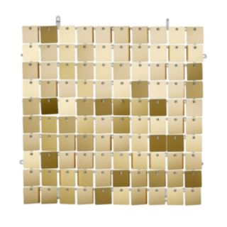 Väggpanel Matt Guld