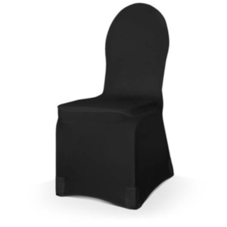 Stolsöverdrag Svart