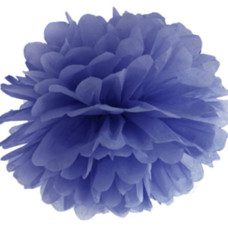 Pompom Blå