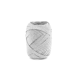 Presentsnöre Glitter Silver