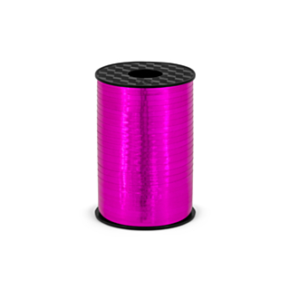 Presentsnöre Metallisk Hot Pink