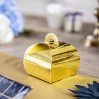 Böjda Presentaskar Guld