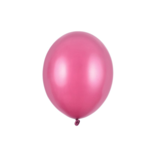 Latexballonger Metallic Hot Pink