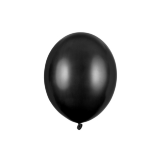 Latexballonger Metallic Black