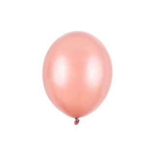 Latexballonger Metallic Rose Gold