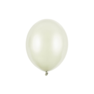Latexballonger Metallic Creme