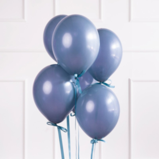 Latexballonger Pastell Marinblå 30 cm