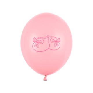 Babyskor Ballonger Ljusrosa