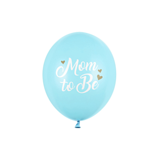 Mom To Be Ballonger Ljusblå