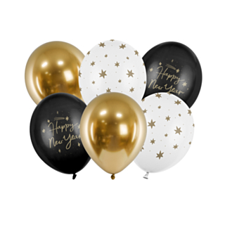 Nyårsballonger Mix