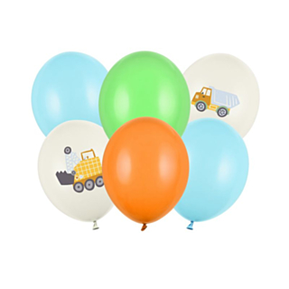 Byggarbetsplats Latexballonger