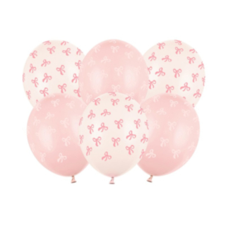 Rosett Latexballonger Ljusrosa