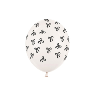 Rosett Latexballonger Vit/Svart
