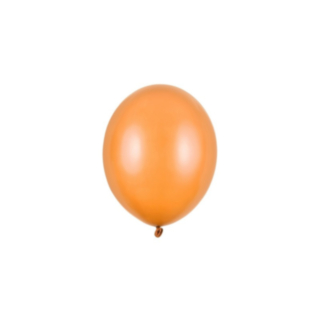 Små Ballonger Metallic Mandarin Orange