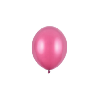 Små Ballonger Metallic Cerise