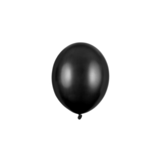Små Ballonger Metallic Black