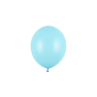 Små Latexballonger Pastell Ljusblå
