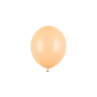 Små Ballonger Pastel Ljus Persika