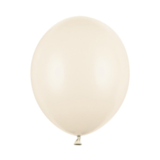 Miniballonger Pastell Light White