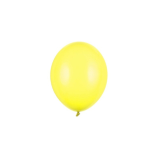 Små Ballonger Pastell Lemon Zest