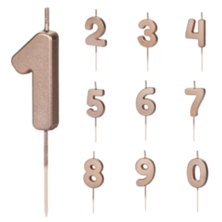 Sifferljus Roséguld