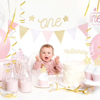 1 År Festpaket Rosa