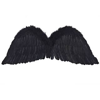 Änglavingar Svarta