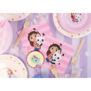 Gabbys Dockskåp® Gabby & Pandy Paws Servetter
