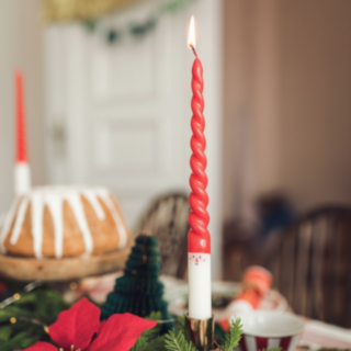 Tomte Vridna Ljus