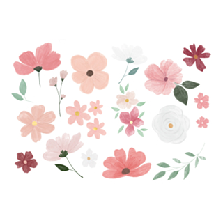 Falska Blomster Tatueringar