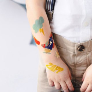Flyplan Falska Tatueringar
