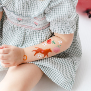 Hästar Falska Tatueringar