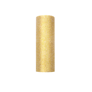 Tyllrulle Guldfärgat Glitter