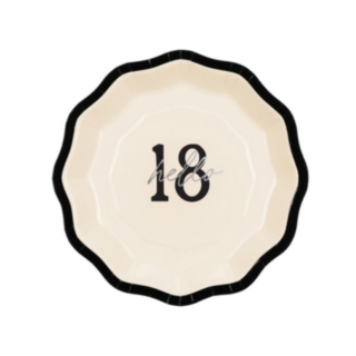 Hello 18 Rosett Papperstallrikar
