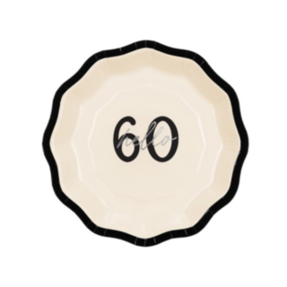 Hello 60 Rosett Papperstallrikar
