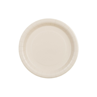 Papperstallrikar Beige