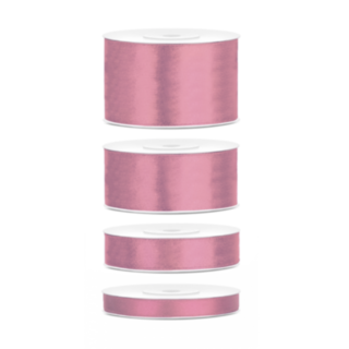 Satinband Rosa
