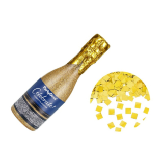 Champagne Konfettikanon Guld