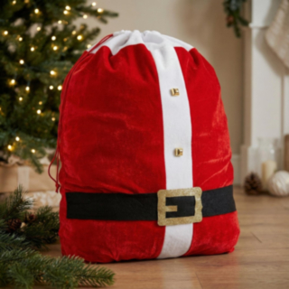 Jultomte Julklappssäck Röd
