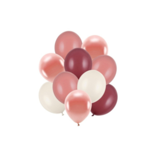 Ballongbukett Pastell Rosa